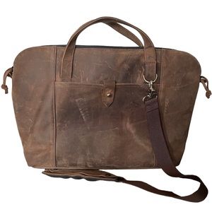 Waterfield | Sfbags | Cosmo | Leather Laptop Luggage Bag | Carry on Travel Bag